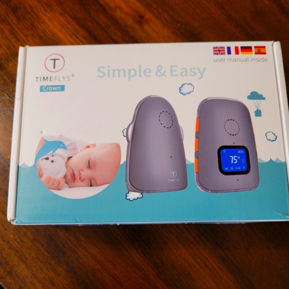 TIMEFLYS Crown Baby Monitor